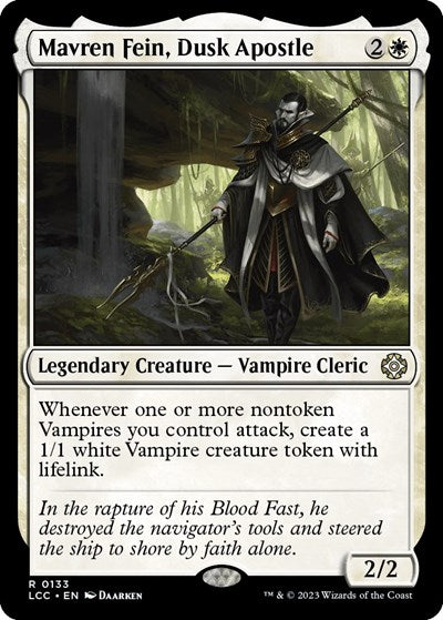Mavren Fein, Dusk Apostle (Commander: The Lost Caverns of Ixalan) Light Play