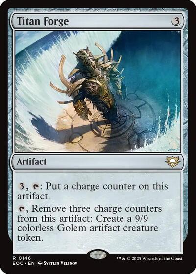 Titan Forge (Commander: Edge of Eternities) Light Play