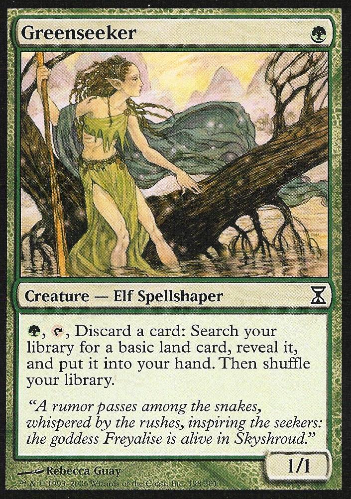 Greenseeker (Time Spiral) Light Play