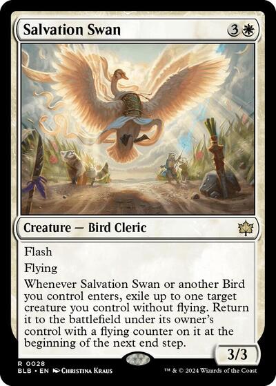 Salvation Swan (Bloomburrow) Light Play
