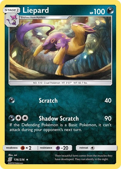 Liepard (SM - Unified Minds) Light Play