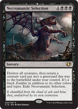 Necromantic Selection (Commander 2014 Edition) Light Play
