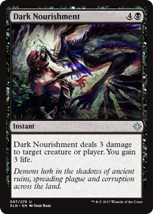 Dark Nourishment (Ixalan) Light Play