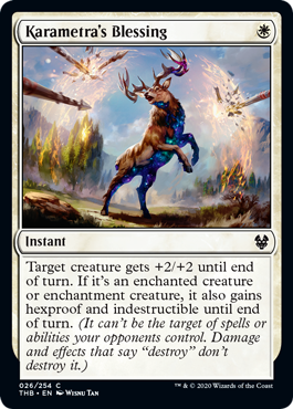 Karametra's Blessing (Theros Beyond Death) Light Play