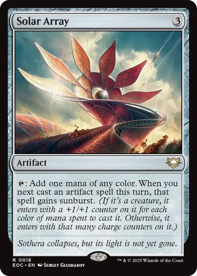 Solar Array (Commander: Edge of Eternities) Light Play