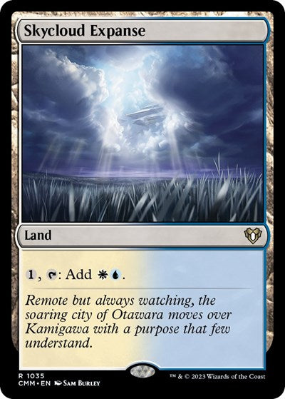 Skycloud Expanse (Commander Masters) Light Play