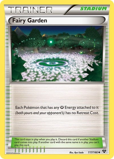 Fairy Garden (XY Base Set) Medium Play