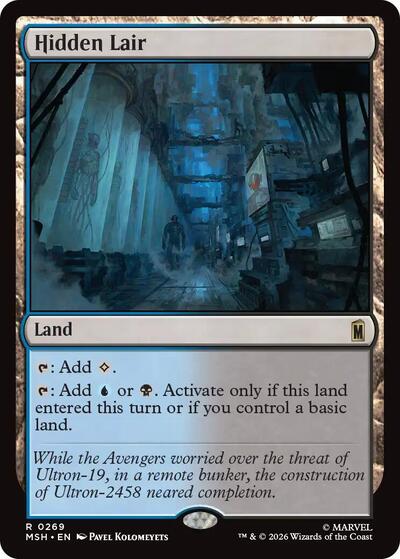 Hidden Lair (Marvel Super Heroes) Light Play