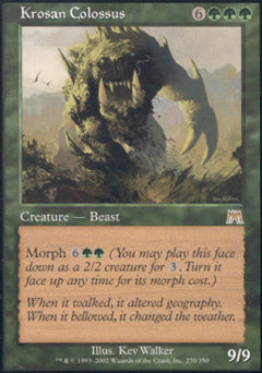Krosan Colossus (Onslaught) Medium Play