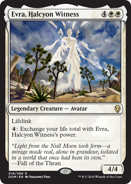 Evra, Halcyon Witness (Dominaria) Light Play