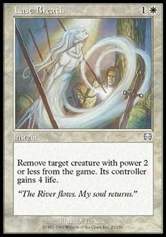 Last Breath (Mercadian Masques) Medium Play
