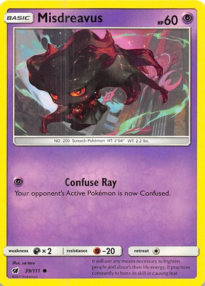 Misdreavus (SM - Crimson Invasion) Medium Play