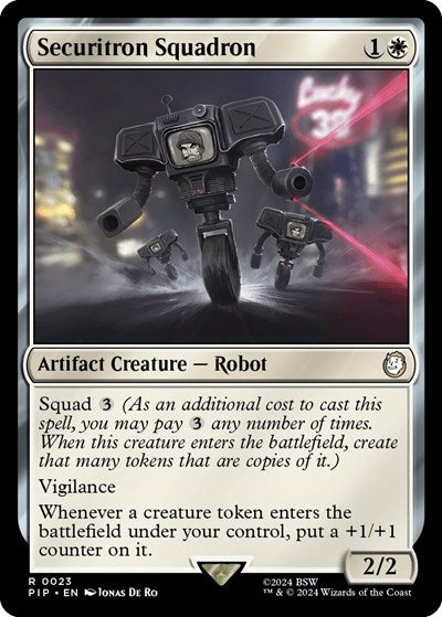 Securitron Squadron (Universes Beyond: Fallout) Light Play