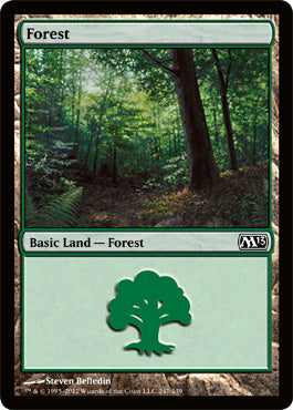 Forest (247) (Magic 2013 Core Set) Light Play