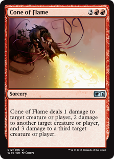 Cone of Flame (Welcome Deck 2016) Light Play