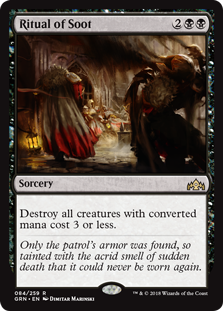 Ritual of Soot (Guilds of Ravnica) Light Play