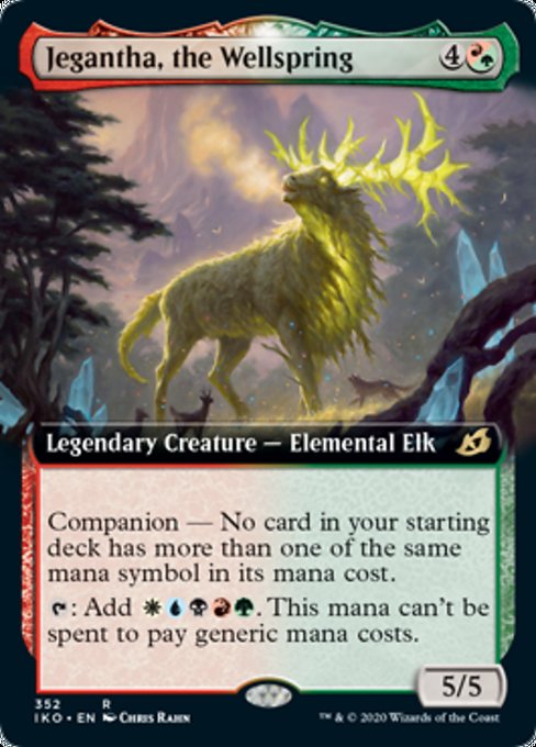 Jegantha The Wellspring (Extended Art) (Ikoria: Lair of Behemoths) Light Play