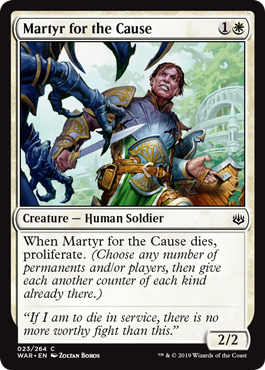 Martyr for the Cause (War of the Spark) Light Play