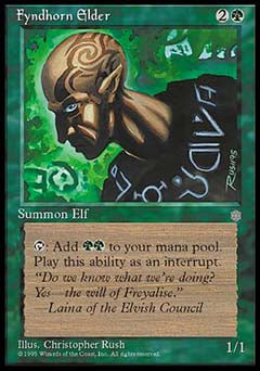 Fyndhorn Elder (Ice Age) Heavy Play