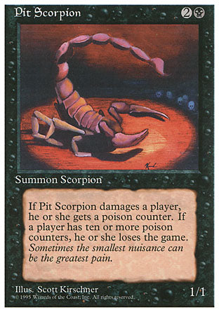 Pit Scorpion (4th Edition) Heavy Play