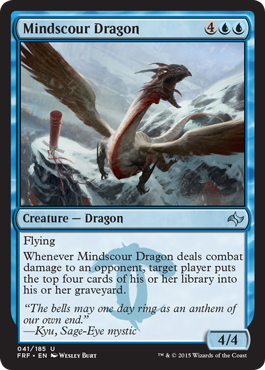Mindscour Dragon (Fate Reforged) Medium Play