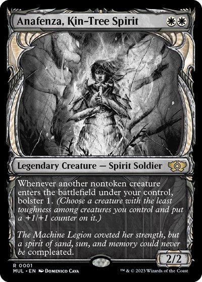 Anafenza, Kin-Tree Spirit (March of the Machine: Multiverse Legends) Light Play Foil