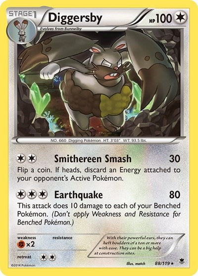 Diggersby (XY - Phantom Forces) Medium Play