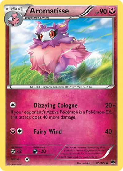 Aromatisse (XY - BREAKpoint) Damaged / Poor