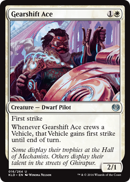 Gearshift Ace (Kaladesh) Light Play Foil