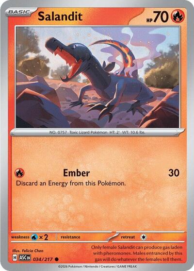 Salandit (ME: Ascended Heroes) Light Play