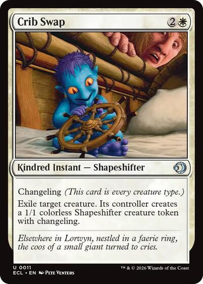 Crib Swap (Lorwyn Eclipsed) Light Play Foil
