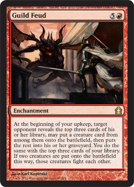 Guild Feud (Return to Ravnica) Light Play Foil