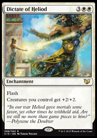 Dictate of Heliod (Commander 2015) Light Play