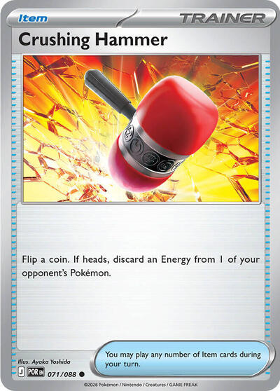 Crushing Hammer (ME03: Perfect Order) Light Play