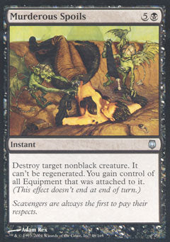 Murderous Spoils (Darksteel) Light Play