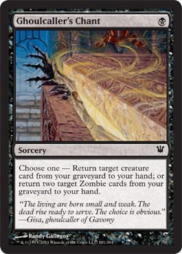 Ghoulcaller's Chant  (Innistrad) Light Play Foil