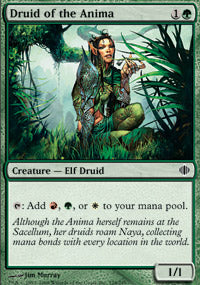 Druid of the Anima (Shards of Alara) Light Play
