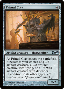 Primal Clay (Magic 2013 Core Set) Light Play
