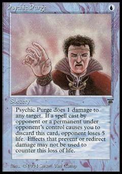 Psychic Purge (Legends) Light Play