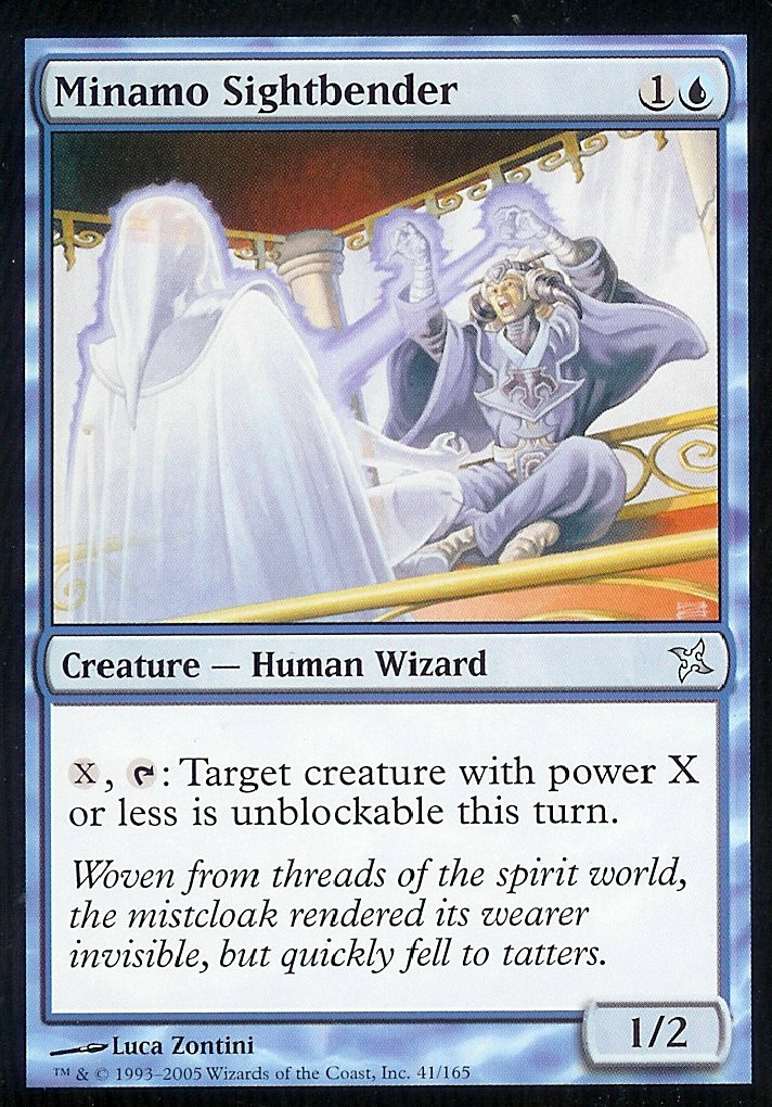 Minamo Sightbender (Betrayers of Kamigawa) Light Play