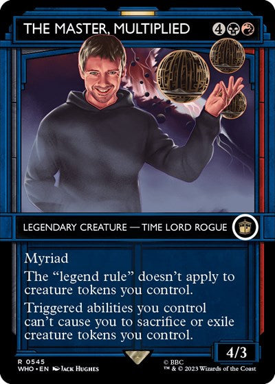 The Master, Multiplied (Showcase) (Universes Beyond: Doctor Who) Light Play