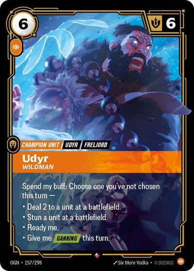 Udyr Wildman (Origins) Light Play Foil