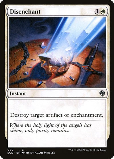 Disenchant (Commander 2022 Starter Decks) Light Play