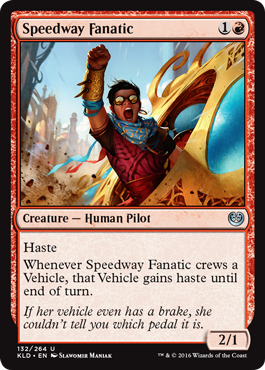 Speedway Fanatic (Kaladesh) Light Play