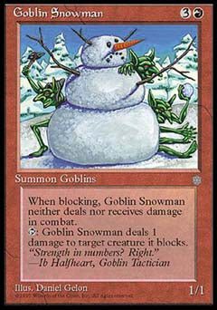 Goblin Snowman (Ice Age) Light Play