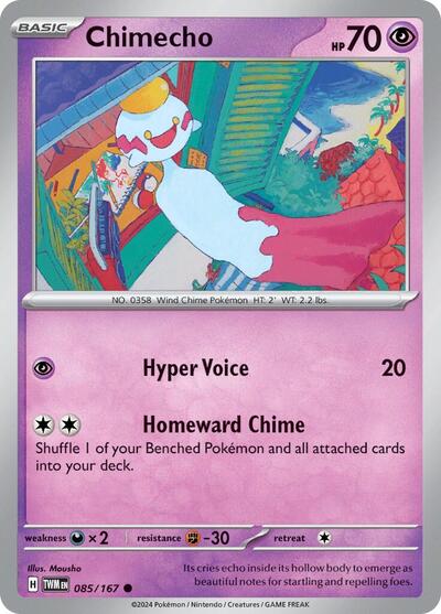 Chimecho - 085 (SV06: Twilight Masquerade) Light Play