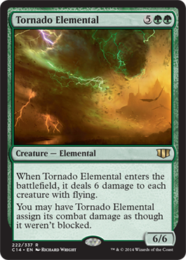 Tornado Elemental (Commander 2014 Edition) Light Play