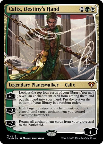 Calix, Destiny's Hand (Commander Masters) Light Play