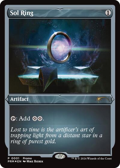 Sol Ring (0001) (Promos: Buy-A-Box) Near Mint Foil