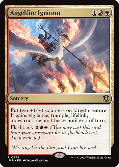 Angelfire Ignition (Innistrad Remastered) Light Play
